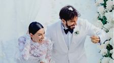 Fosta lui Gianluca Vacchi s-a măritat! Imagini spectaculoase de la nunta la care a cântat Andrea Bocelli