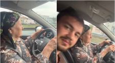 Bunicuța șoferiță, noua senzație de pe TikTok: “Cu siguranță a uitat oala cu sarmale pe aragaz!”