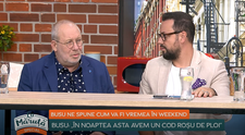 Florin Busuioc prezintă vremea în platoul 
