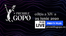 PROTVPLUS.RO transmite LIVE Gala Premiilor GOPO
