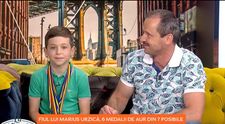 Alex, fiul lui Marius Urzică, îi calcă pe urme tatălui său