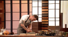 Silviu Chelaru, moment de MasterClass. Cheful a pregătit calcan cu legume mediteraneene