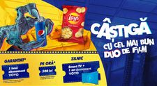 (P) Câștigă cu cel mai bun duo de film și Bobonete. Pepsi și Lay’s semnată DDB România