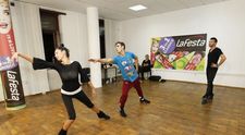 Nicoleta Luciu se lauda ca are o forma fizica foarte buna. Repetitiile de la 