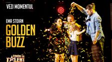 Al doilea GOLDEN BUZZ de la Românii au talent, sezonul 9. Gimnasta care a lăsat-o fără cuvinte pe Andra