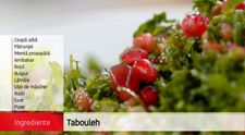 Reteta de: tabouleh, baba ganoush, hommos tahini, kafta