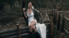 Cine este Ioana d'Arc a Ucrainei? Tânăra s-a căsătorit în pădure cu un soldat cunoscut pe front