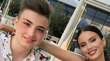 Geanina Ilieș și fiul ei, la testul prieteniei