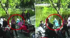 O femeie in scaun cu rotile a cazut in lac in timp ce ingrijitoarea ei nu era atenta