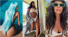 Inna, paradă de costume sexy de baie în Ibiza. Cum s-a pozat în camera de hotel și la piscină