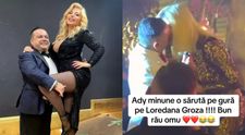 Adrian Minune a sărutat-o pe Loredana Groza pe scenă. Artistul nu a mai ținut cont de nimic și a dat frâu liber dorințelor: „Iar îl dă Kati afară din casă”
