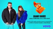 Veronica Trandafir și Andrei Niculae comentează LIVE Premiile Grammy! Luni, 6 februarie, de la ora 2:00, pe VOYO