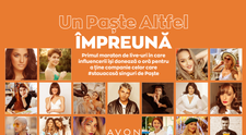 Celebritățile își donează timpul celor care stau acasă de Paște, în primul maraton de live-uri organizat pe pagina AVON