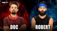 Este 8-4 pentru Faimoși! DOC îl înfruntă pe Robert și se accidentează pe traseu: “Ești un pericol!”