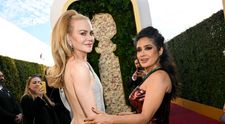 Împăcare în fața camerelor de filmat! Salma Hayek și Nicole Kidman, gesturi de prietenie după conflictul de anul trecut