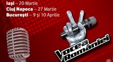 Preselectiile Vocea Romaniei au loc weekend-ul acesta la Iasi!