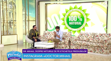 Doctor Mihail, despre miturile de pe etichetele produselor: