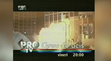 Promo Greu de ucis: filmul a fost difuzat la PRO TV pe 1 decembrie 1995