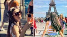 Theo Rose, super chic pe străzile Parisului. În ce ținută cool a atras privirile francezilor