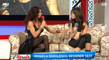 Maruta i-a taiat hainele de pe ea, in direct. Cum a reactionat Mihaela Radulescu cand l-a vazut pe Maruta cu foarfecele