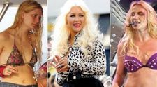 Topul vedetelor care au corpuri urate, dar nu ezita sa si le expuna in tinute sexy