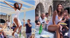 Mădălina Ghenea, despre imaginile în care a apărut dansând pe mese: 