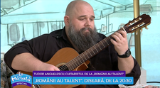 VIDEO Povestea chitaristului Tudor Anghelescu de la 