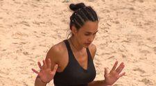 Lucianna, cădere nervoasă după ce a pierdut jocul! Reacția neașteptată a concurentei: „Dă cu nisip în noi!”