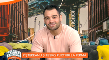 George Piștereanu și Anna Lesko, flirturi la Fermă. Dezvăluirile făcute de actor, în direct La Măruță