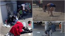“Apocalipsa zombie”. Imagini șocante din America: străzile pline de oameni fără adăpost, dependenți de droguri