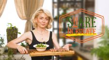 Un nou sezon Share în bucate! Gabriela Dima, câștigătoarea MasterChef, aduce săptămânal rețete gustoase și sănătoase pe VOYO