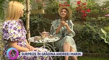 Surprize în grădina Andreei Marin: “Acest loc multicolor este și rodnic!”