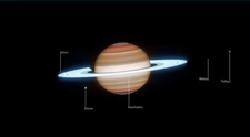 NASA a dezvăluit noi fotografii senzaționale cu planeta Saturn, dezvăluind o față neștiută a gigantului gazos