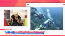 VIDEO Monica Tatoiu, vacanță de vis în Caraibe