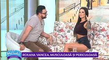 VIDEO Roxana Vancea, musculoasă și periculoasă. Aceasta a acceptat provocarea lui Cătălin Măruță