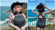 Cine e tânăra care a devenit virală după ce și-a arătat cele 250 de tatuaje care îi acoperă tot corpul: „Bărbații se holbează mereu și pun întrebări nepotrivite”