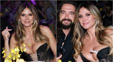 Rochia care i-a ținut pe paparazzi cu sufletul la gură. Heidi Klum, cea mai fotografiată vedetă de la Gala amfAR, iar motivul e ușor de înțeles