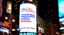 Brandurile și valorile românești vor invada Times Square, timp de 365 de zile, începând cu 1 decembrie
