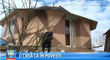 Un bihorean si-a construit o casa in forma de dom. Cat l-a costat si care sunt avantajele unei astfel de locuinte