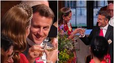 Revenire regală: Kate Middleton a strălucit la primul banchet de stat din 2025. Macron, fermecat de șarmul Prințesei de Wales