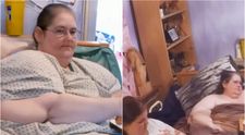 Poate muri în orice clipă, dar nu se poate opri din mâncat. 8 ani nu s-a ridicat din pat și și-a transformat fiica adolescentă în îngrijitoarea ei permanenta