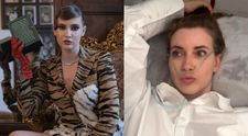 Iulia Albu a ajuns pe patul de spital. Cum s-a fotografiat vedeta, după ce a fost conectată la oxigen