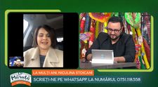 Cum a apărut Niculina Stoican în direct, în emisiunea La Măruță, chiar de ziua ei