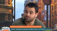 George Piștereanu și-a cerut scuze public pentru atitudinea pe care a avut-o față de Elena Chiriac