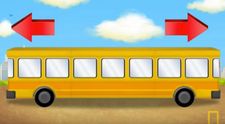 O noua intrebare face furori pe internet. Copiii de 10 ani stiu raspunsul. In ce directie merge autobuzul din imagine?