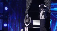 Românii au talent 2020: Dilu Dila Show, moment de pantomimă