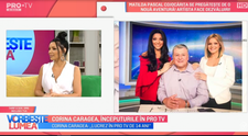 VIDEO Corina Caragea, începuturile în PROTV