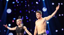Românii au talent 2022: Anastasiia Khrebto și Alexandru Țurcanu au oferit un spectacol acrobatic la înălțime