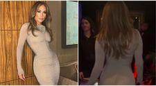 Jennifer Lopez, 34 de milioane de vizualizări după ce s-a filmat în cea mai mulată rochie: „Cel mai tare corp de la Hollywood!”