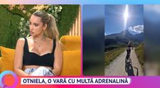 Otniela, amatoare de senzații tari: 